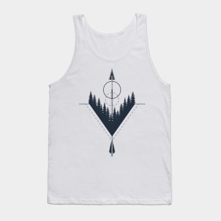 Arrow. Geometric Style Tank Top